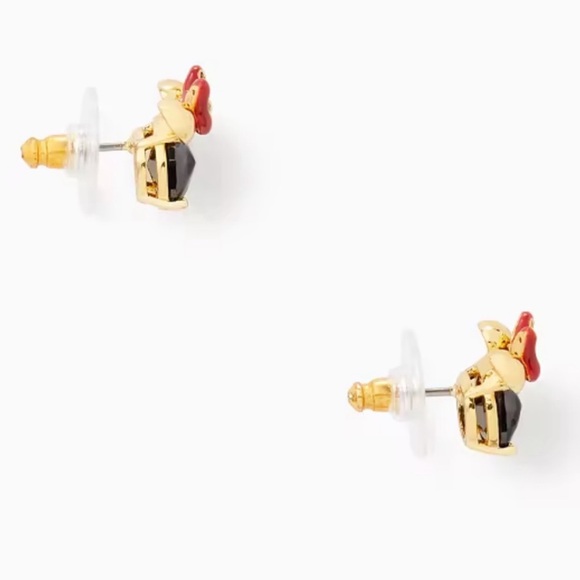 Kate Spade x Disney Minnie Mouse Stud Earrings - Picture 3 of 6